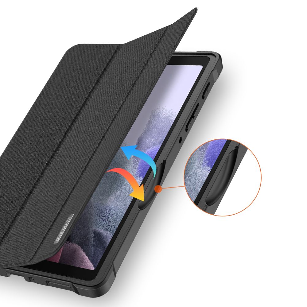 Fodral till Samsung Galaxy Tab A7 Lite, DUX DUCIS, Domo, Svart