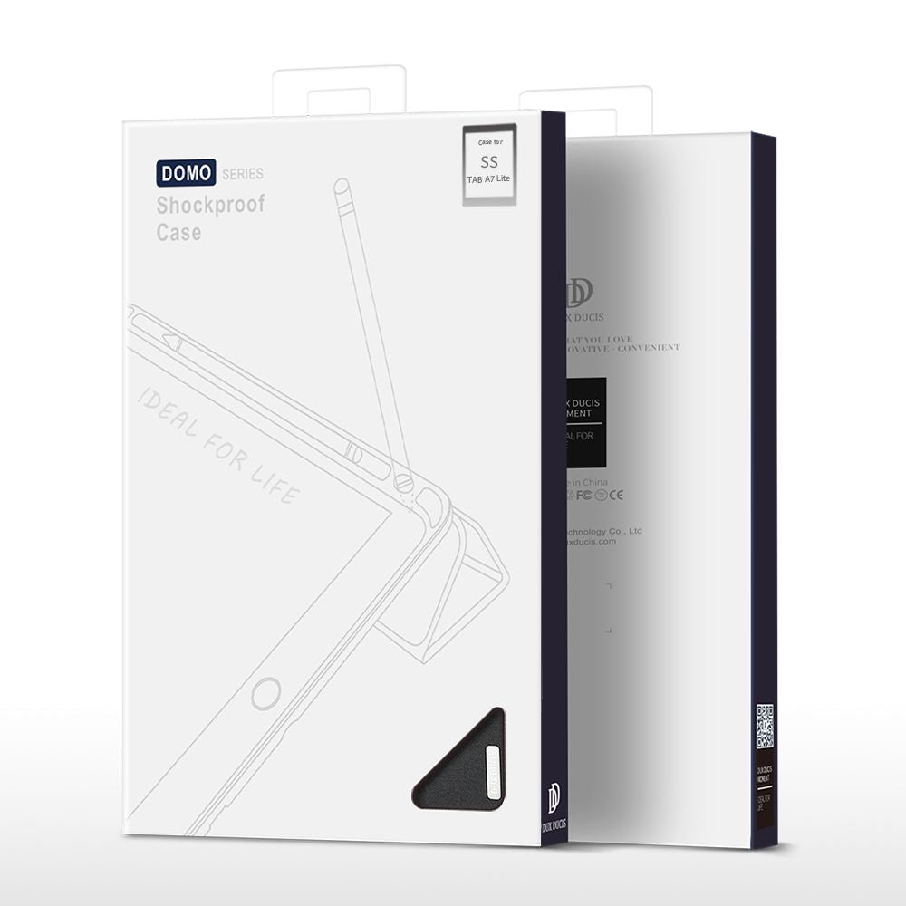 Fodral till Samsung Galaxy Tab A7 Lite, DUX DUCIS, Domo, Svart