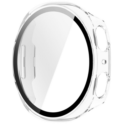Tech-Protect Defense-fodral för Samsung Galaxy Watch9 / Watch8 40mm, Set om 2 stycken, Svart / Transparent
