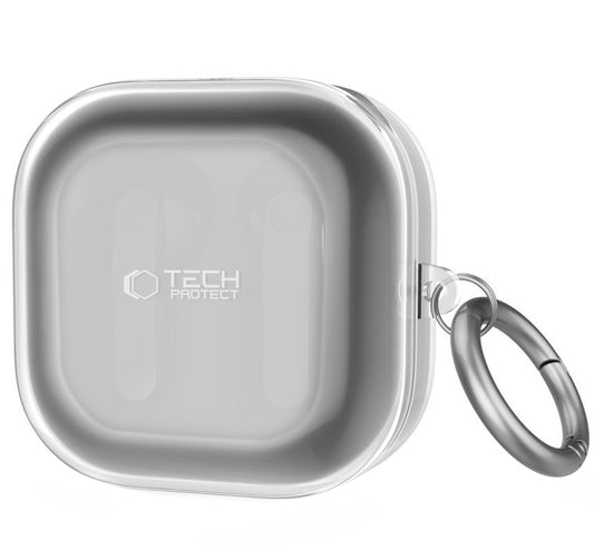 Tech-Protect Flexair-fodral för Samsung Galaxy Buds4 / Buds4 Pro, Transparent