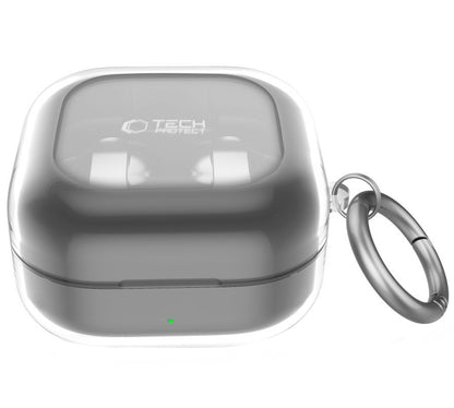 Tech-Protect Flexair-fodral för Samsung Galaxy Buds4 / Buds4 Pro, Transparent
