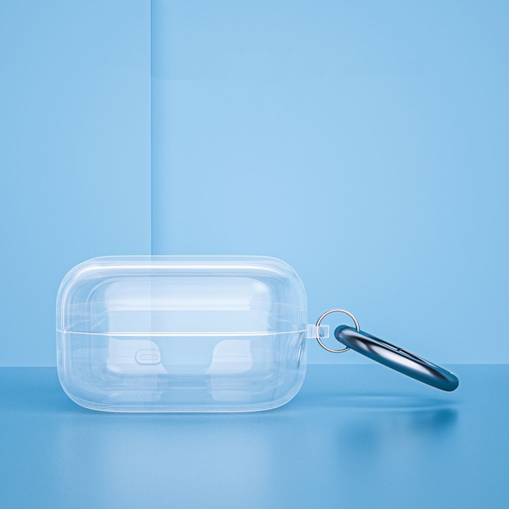 Tech-Protect Flexair-fodral för Samsung Galaxy Buds4 / Buds4 Pro, Transparent