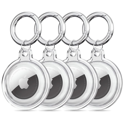 Techsuit CT15-fodral för Apple AirTag, Transparent