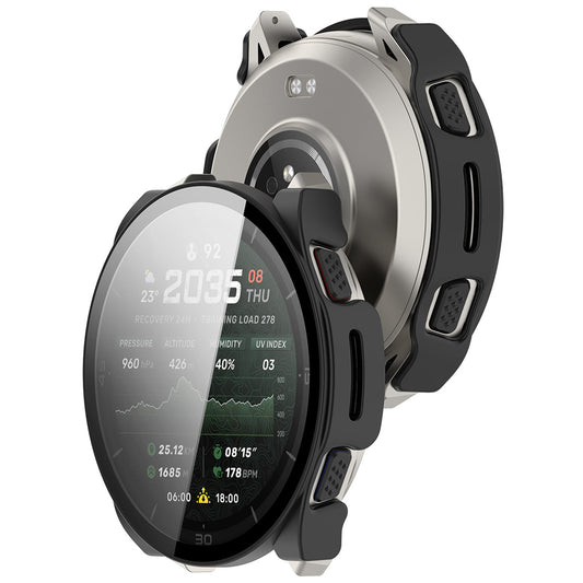 Techsuit Defense360 Pro-fodral för Amazfit Cheetah 2 Ultra, Svart