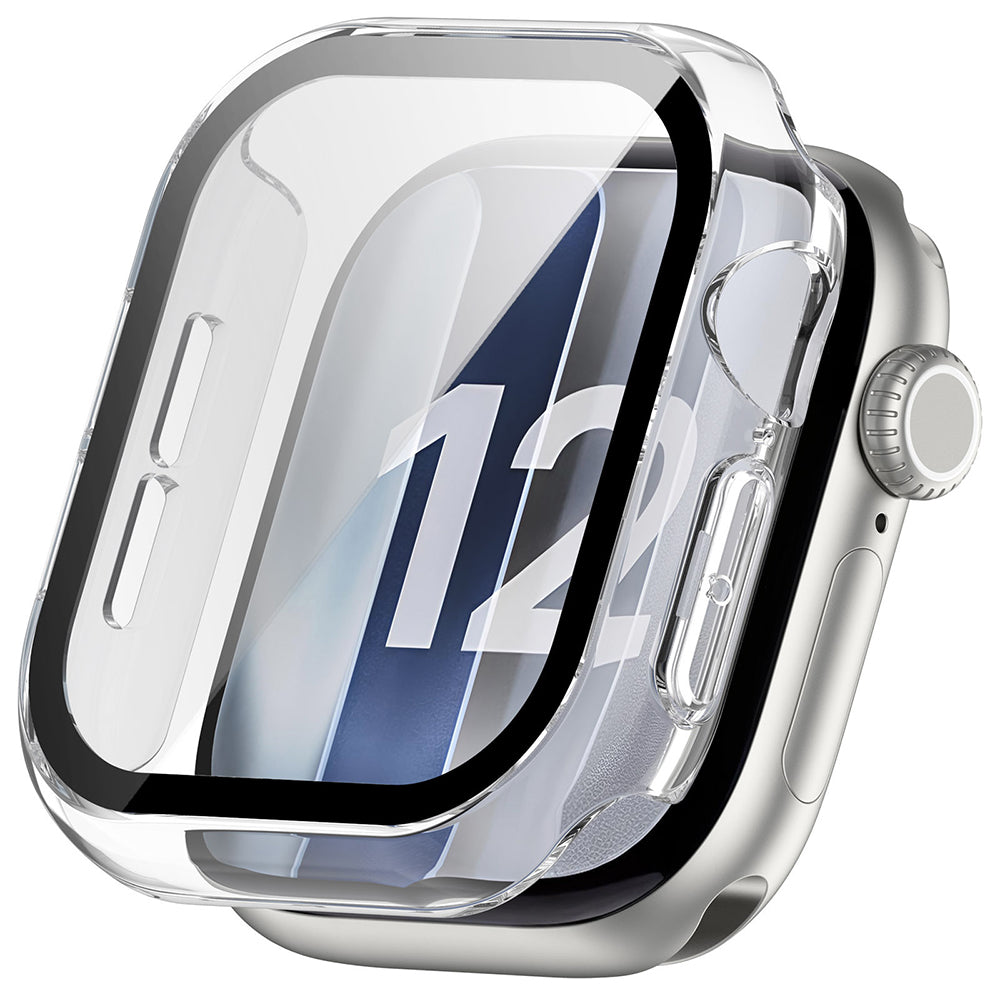 Techsuit Defense360 Pro-fodral för Apple Watch 12 46mm, Transparent