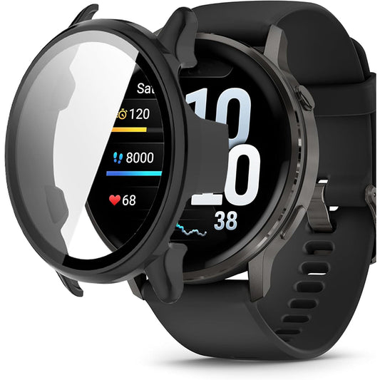 Techsuit Defense360 Pro skal för Garmin Venu 4 41mm, Svart