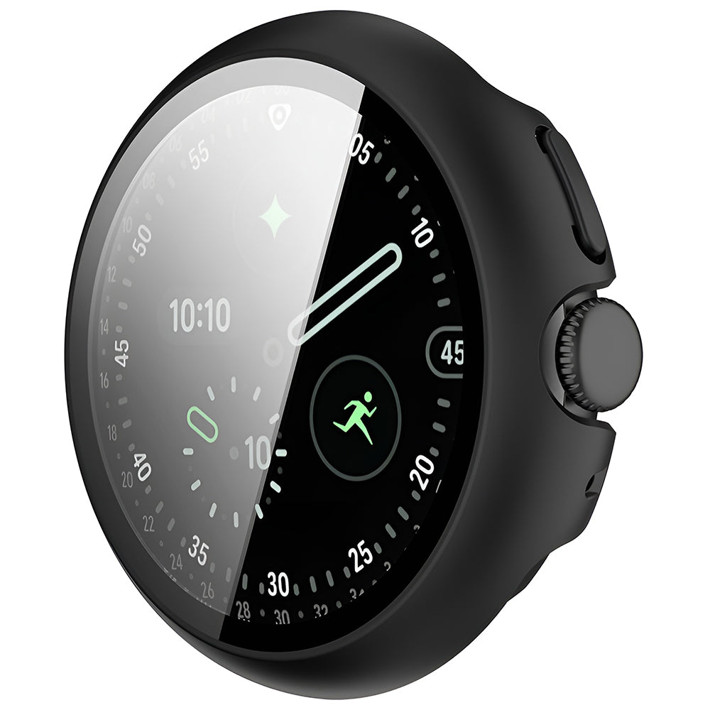 Techsuit Defense360 Pro Case for Google Pixel Watch 4 45mm, Black