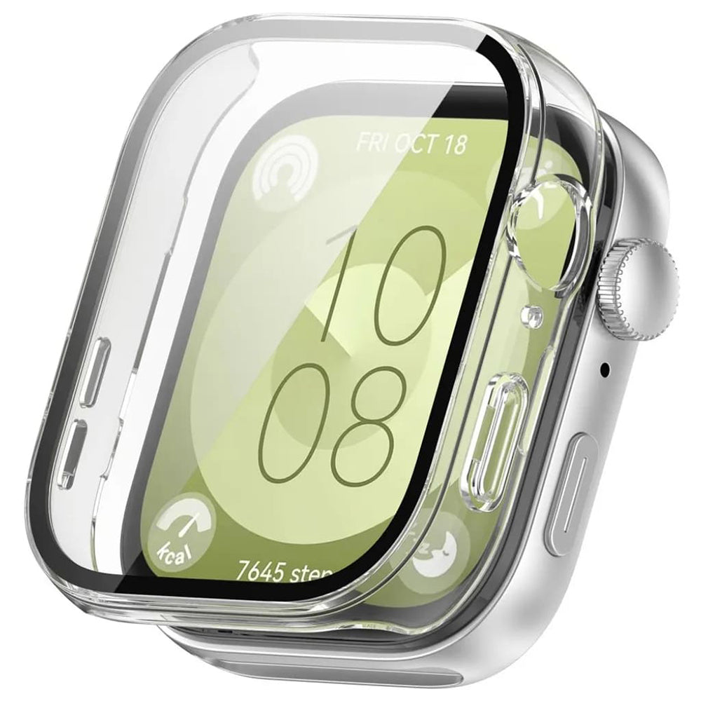 Techsuit Defense360 Pro-fodral för Huawei Watch Fit 3, Transparent