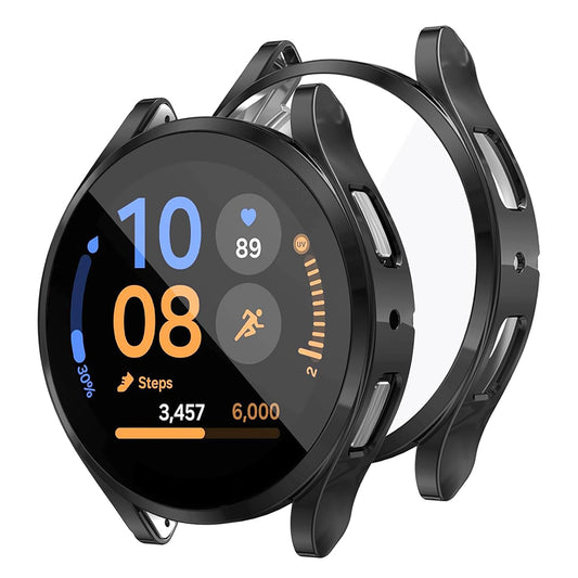 Techsuit Defense360 Pro-fodral för Samsung Galaxy Watch FE, svart