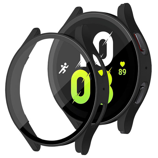 Techsuit Defense360 Pro-fodral för Samsung Galaxy Watch5 / Watch4 44mm-serien, svart
