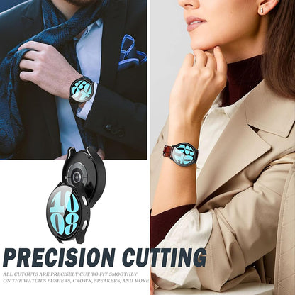 Techsuit Defense360 Pro-fodral för Samsung Galaxy Watch6 44mm, Transparent