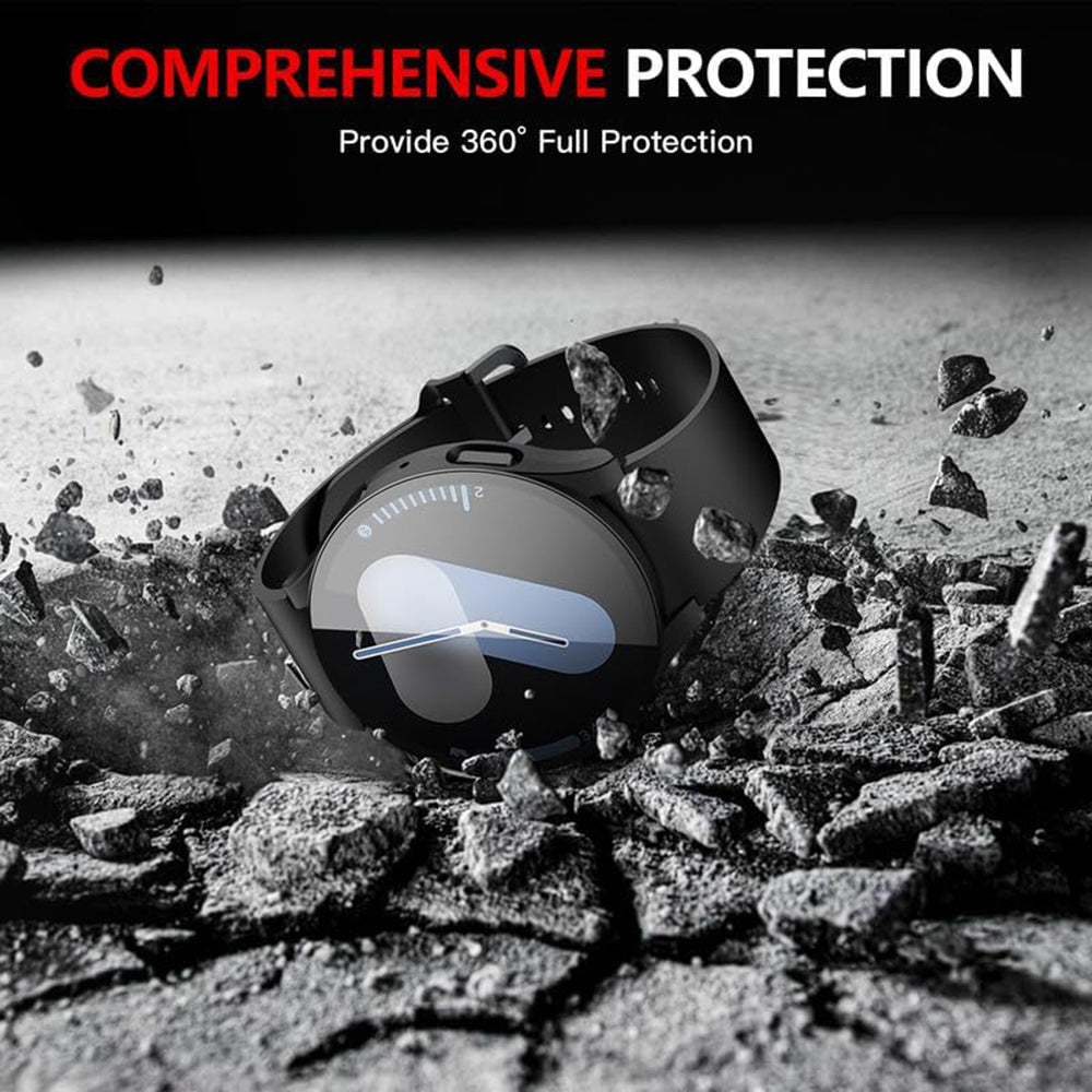 Techsuit Defense360 Pro-fodral för Samsung Galaxy Watch7 40mm, Svart