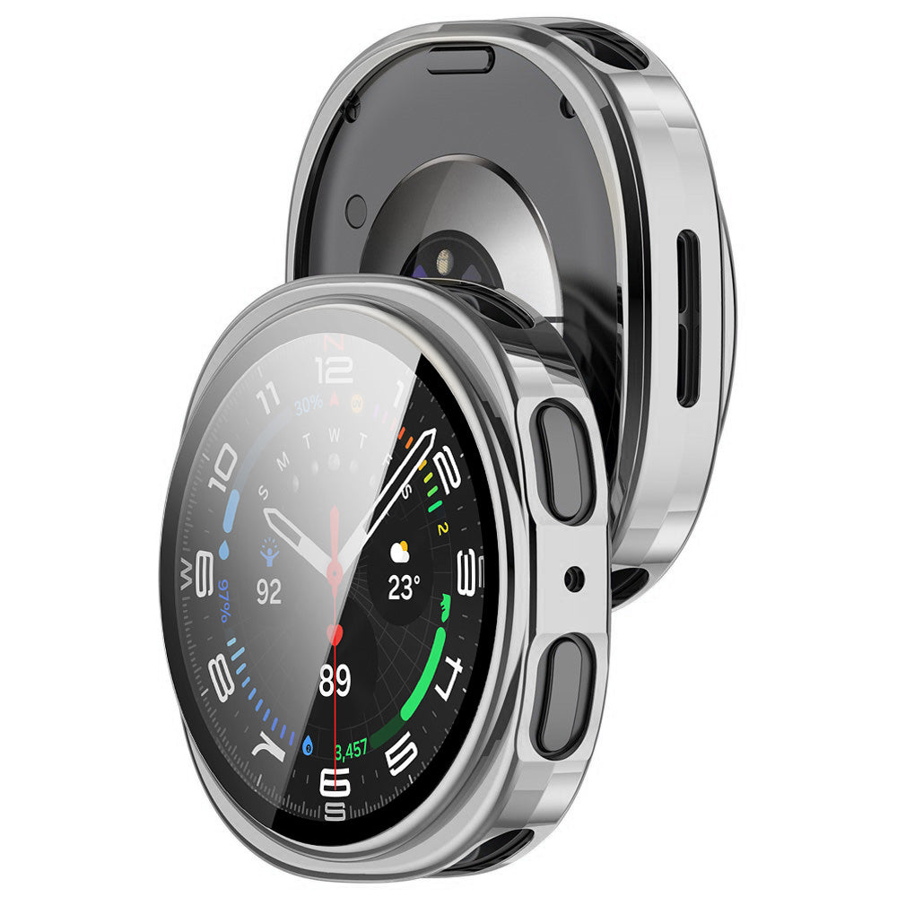 Techsuit Defense360 Pro-fodral för Samsung Galaxy Watch8 40mm, Silver