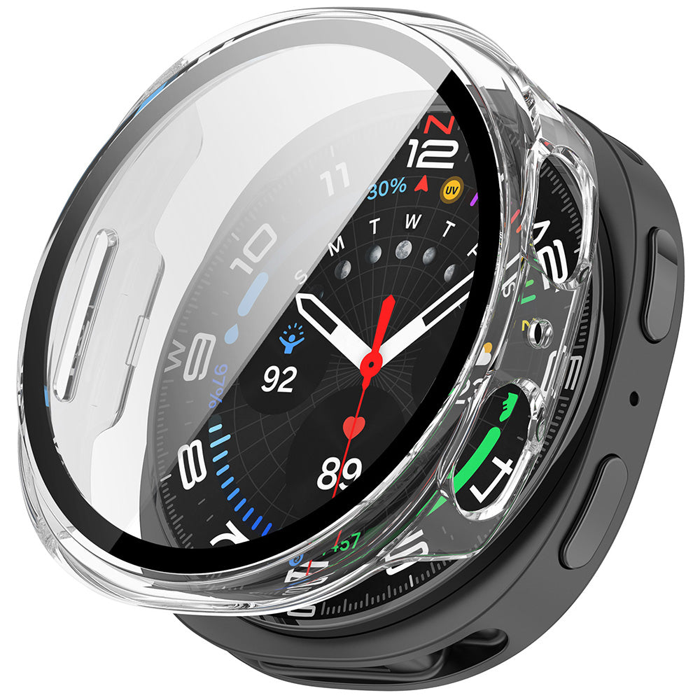 Techsuit Defense360 Pro-fodral för Samsung Galaxy Watch8 40mm, Transparent