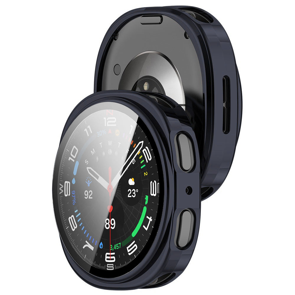 Techsuit Defense360 Pro-fodral för Samsung Galaxy Watch8 44mm, Marinblå