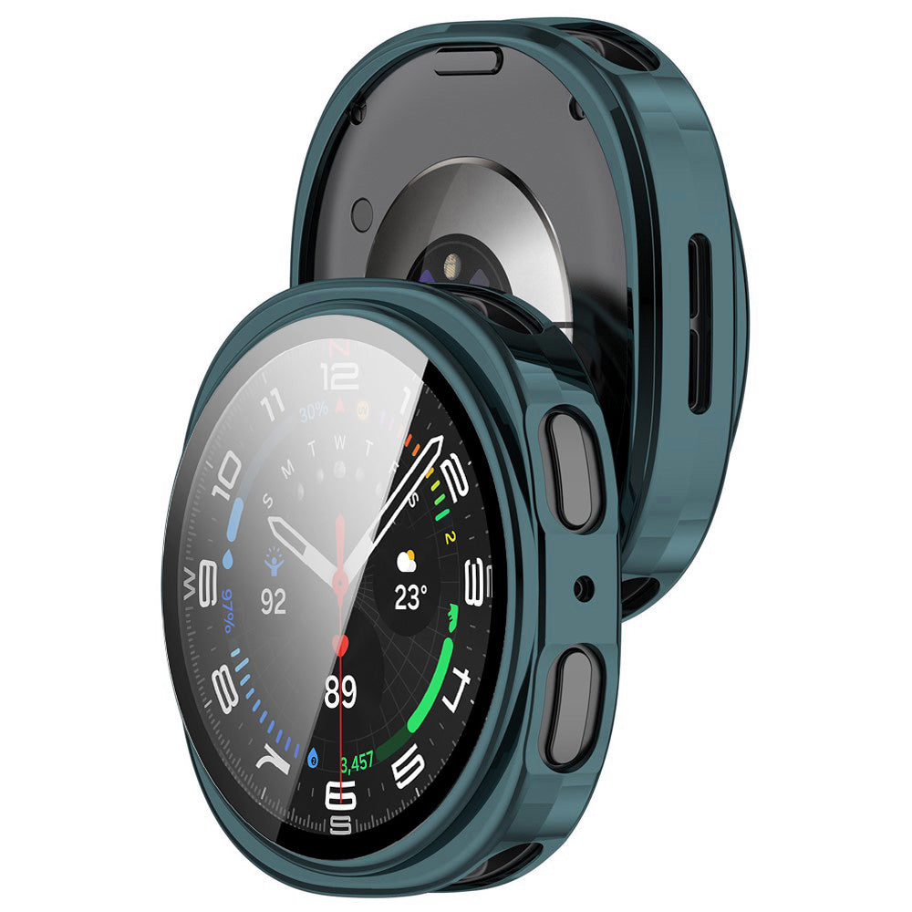 Techsuit Defense360 Pro-fodral för Samsung Galaxy Watch8 44mm, Grön