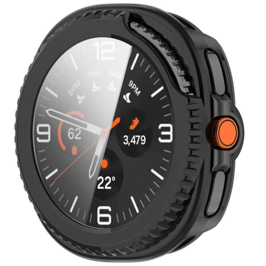 Techsuit Defense360 Pro-fodral för Samsung Galaxy Watch8 Classic, Matt svart