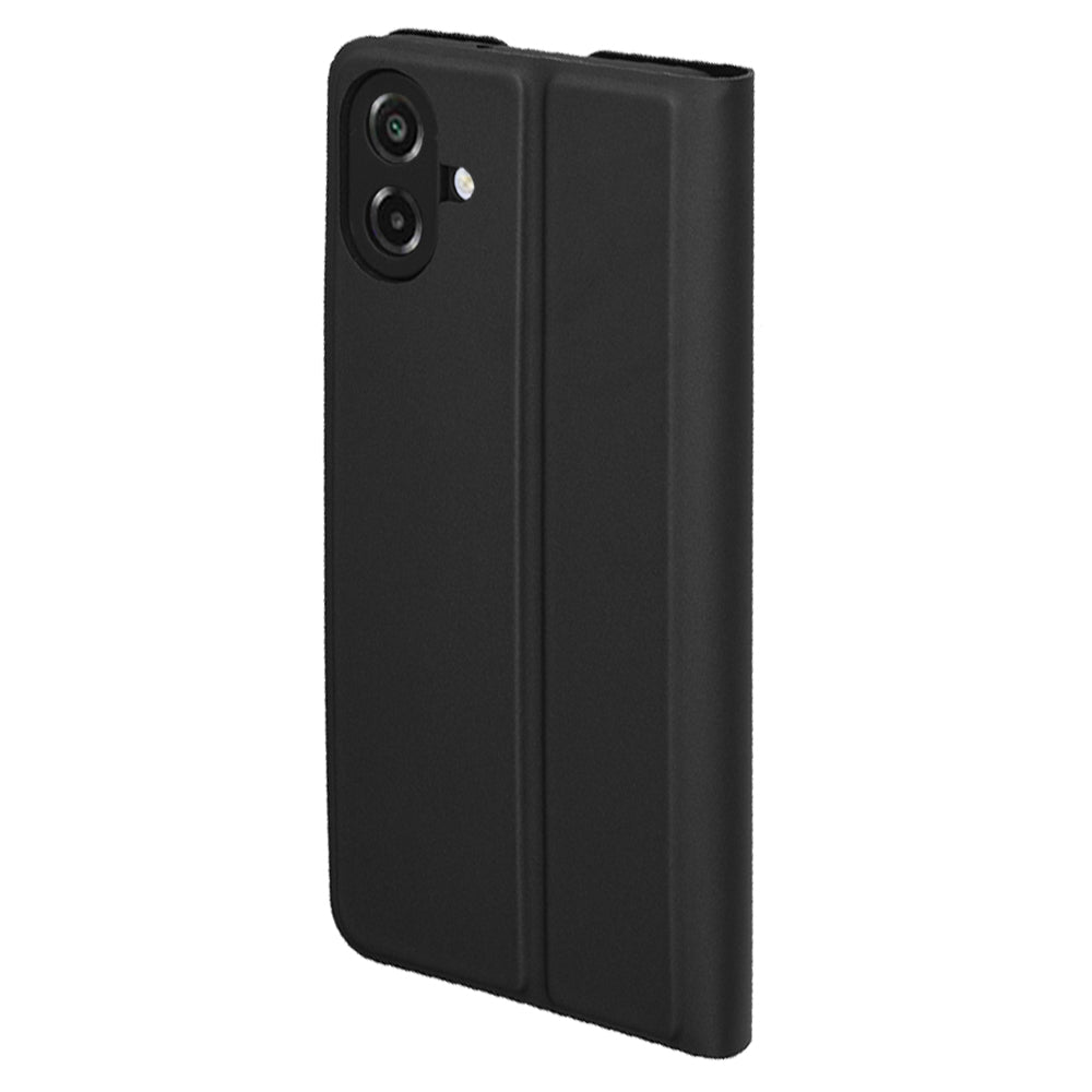 Fodral för Samsung Galaxy A07 4G A075, Techsuit, Magskin Book, Svart