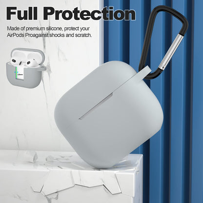 Techsuit silikonfodral för Apple AirPods 3, lila