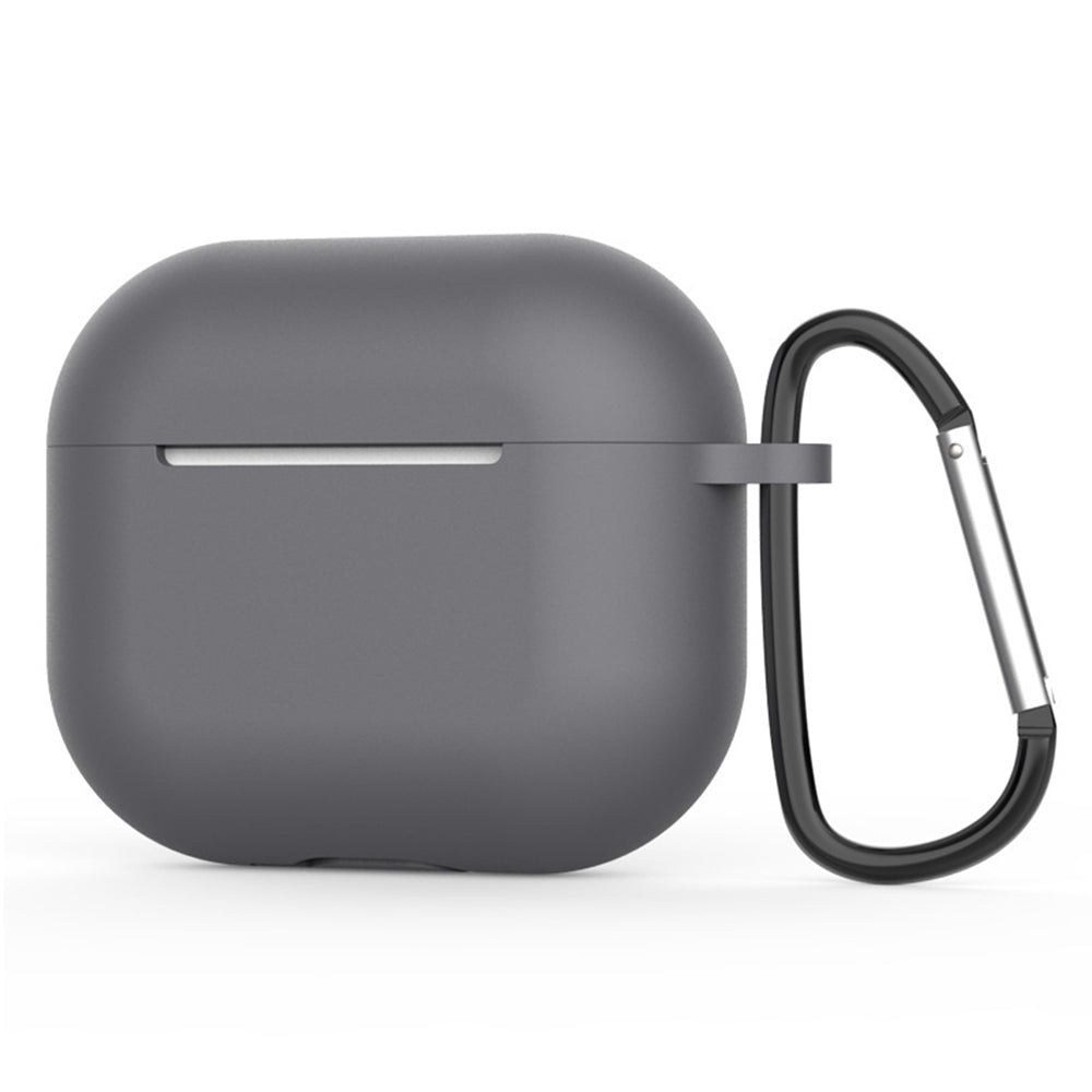 Techsuit silikonfodral för Apple AirPods 4, grå