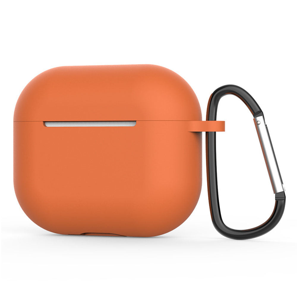Techsuit silikonfodral för Apple AirPods 4, orange