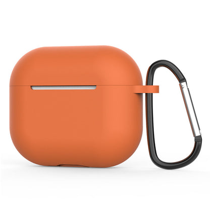 Techsuit silikonfodral för Apple AirPods 4, orange