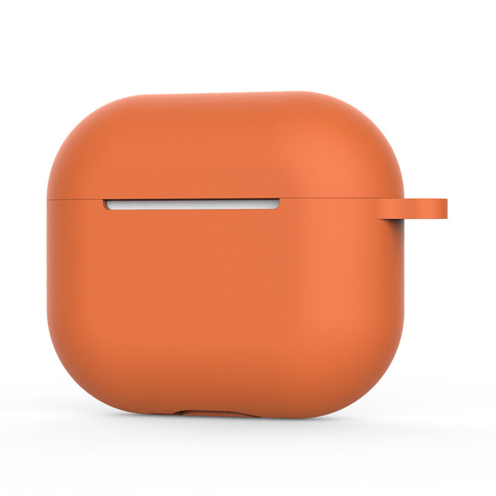 Techsuit silikonfodral för Apple AirPods 4, orange