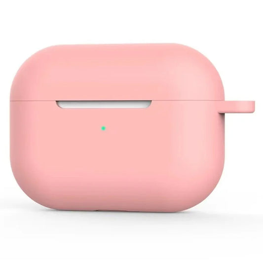 Techsuit Silicone-fodral för Apple AirPods 4, Mörkrosa