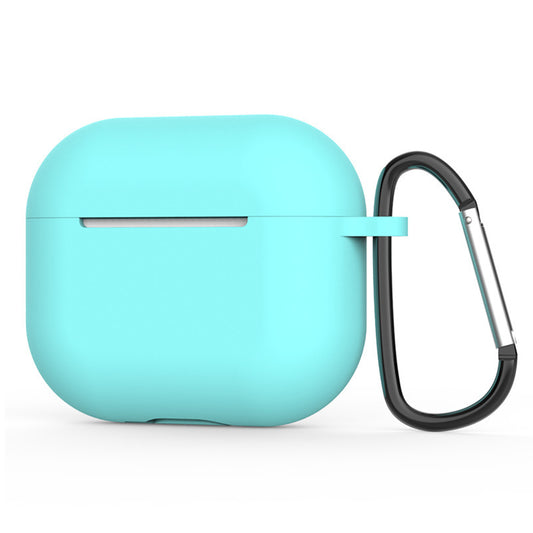 Techsuit silikonfodral för Apple AirPods 4, Mörkt turkos
