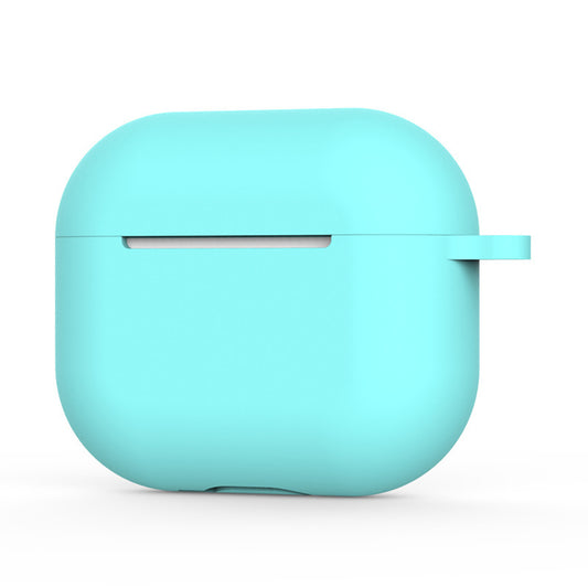 Techsuit silikonfodral för Apple AirPods 4, Mörkt turkos