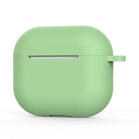 Techsuit silikonfodral för Apple AirPods 4, ljusgrönt