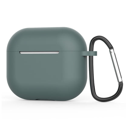Techsuit silikonfodral för Apple AirPods 4, Mörkgrön