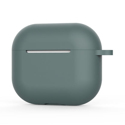 Techsuit silikonfodral för Apple AirPods 4, Mörkgrön