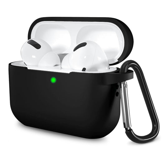 Techsuit silikonfodral för Apple AirPods Pro-serien, svart