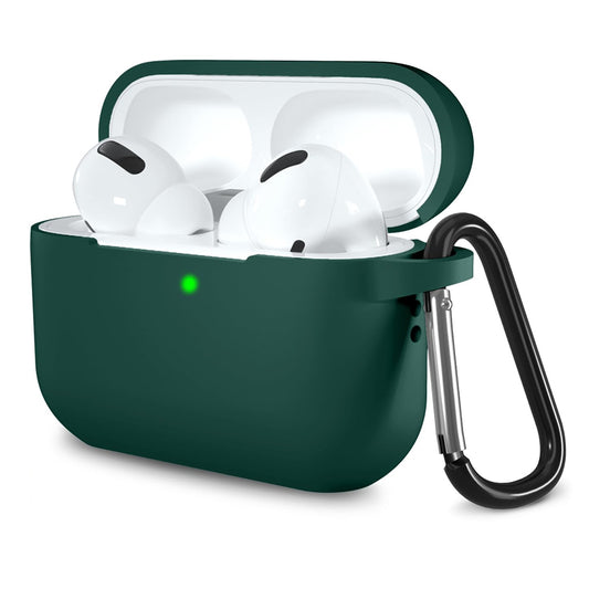 Techsuit silikonfodral för Apple AirPods Pro-serien, mörkgrönt