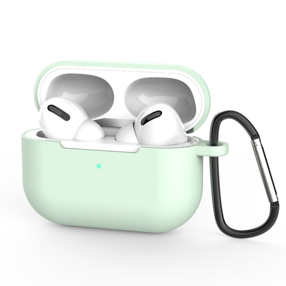 Techsuit silikonfodral för Apple AirPods Pro 3, ljusgrönt