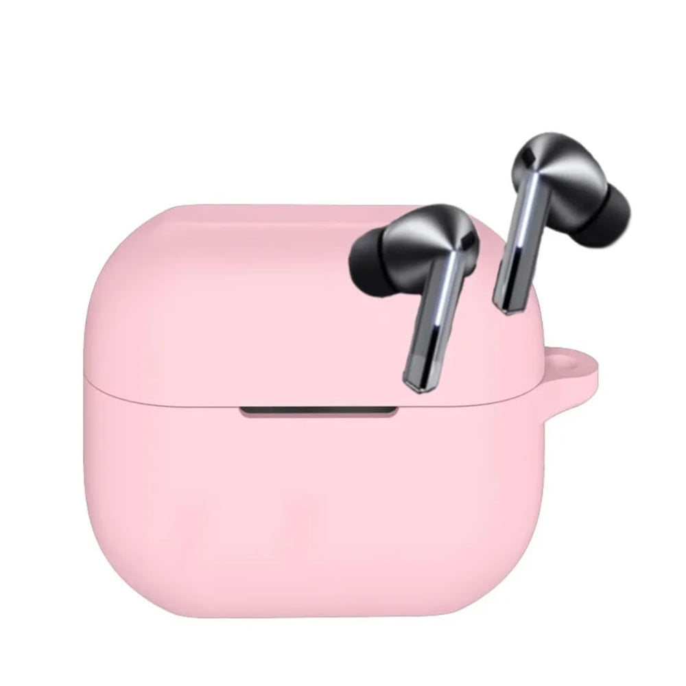 Techsuit silikonfodral för Samsung Galaxy Buds3 FE / Buds3 Pro / Buds3, rosa