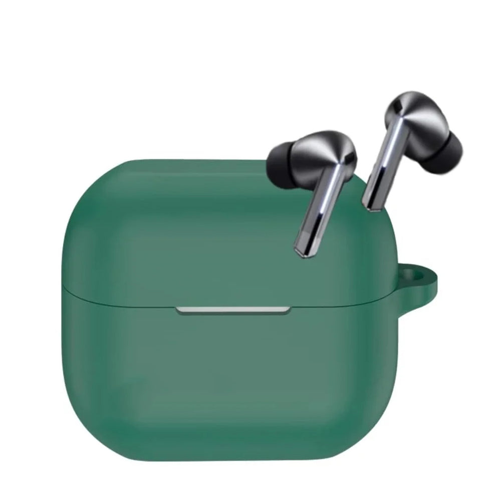 Techsuit silikonfodral för Samsung Galaxy Buds3 FE / Buds3 Pro / Buds3, grön