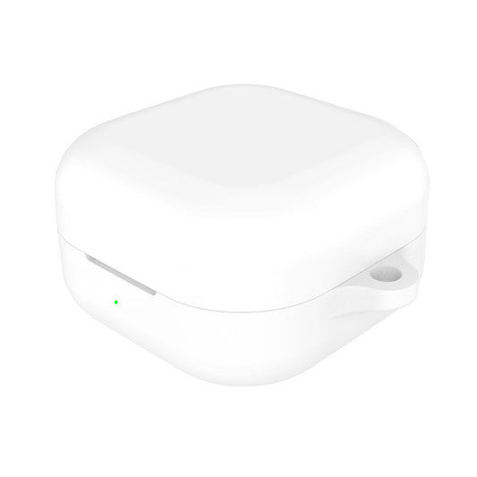 Techsuit Siliconefodral för Samsung Galaxy Buds4 / Buds4 Pro, Vit