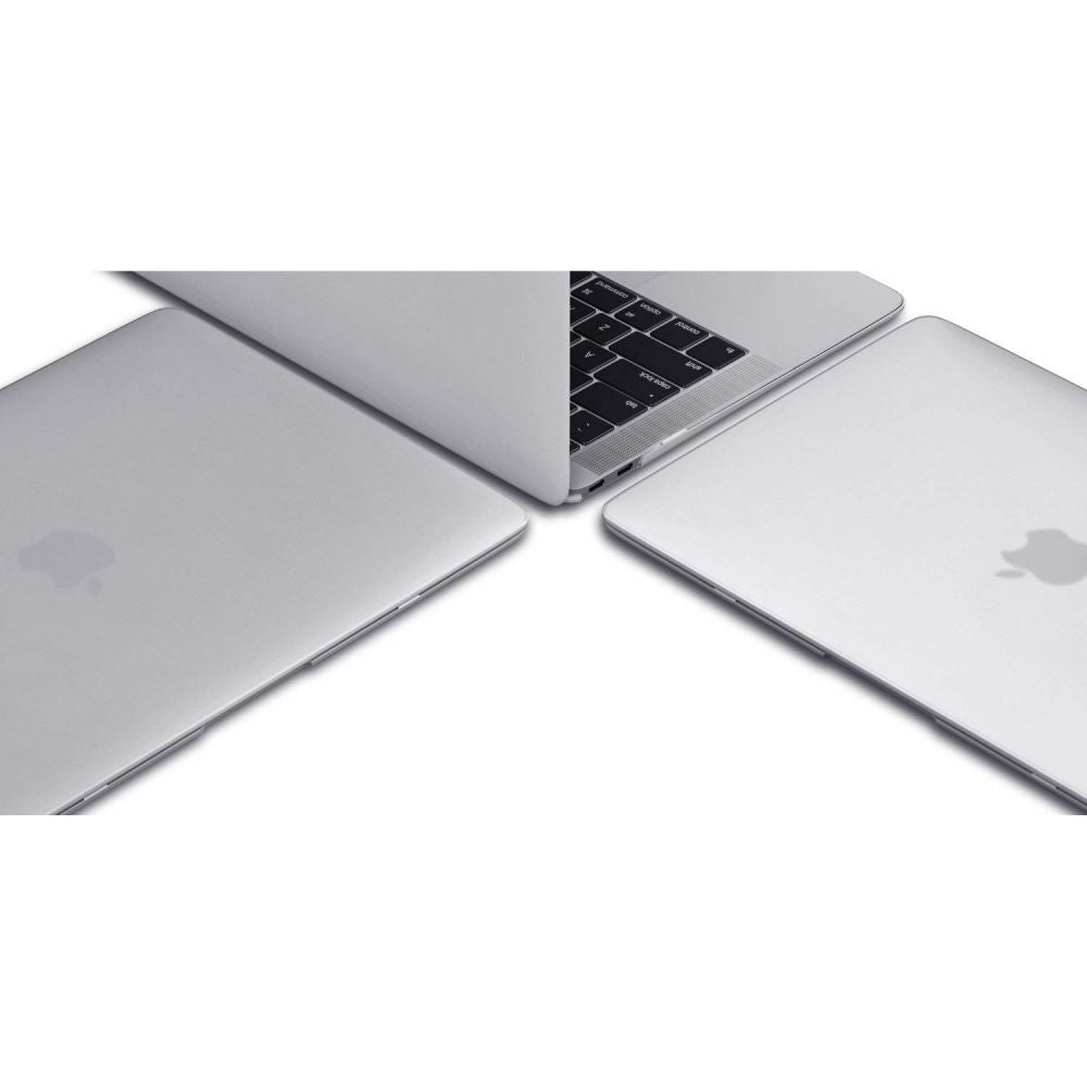 Techsuit UltraShell-fodral för Apple MacBook Air M2 13 tum (2024) / Air M2 13 tum (2022), Matt Transparent