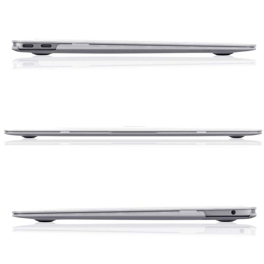 Techsuit UltraShell-fodral för Apple MacBook Air M2 13 tum (2024) / Air M2 13 tum (2022), Matt Transparent