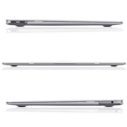 Techsuit UltraShell-fodral för Apple MacBook Air M2 13 tum (2024) / Air M2 13 tum (2022), Matt Transparent