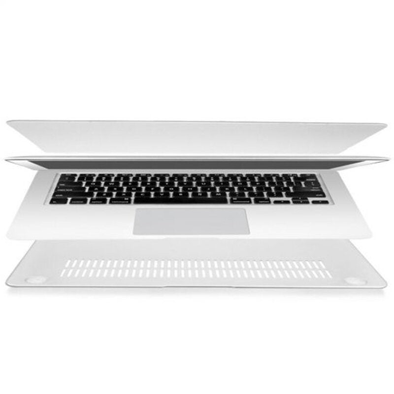Techsuit UltraShell-fodral för Apple MacBook Pro 13 tum (2020), matt transparent