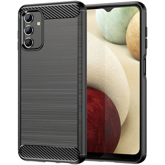 Fodral för Samsung Galaxy A04s A047 / A13 5G A136, OEM, Kolfiber, Svart