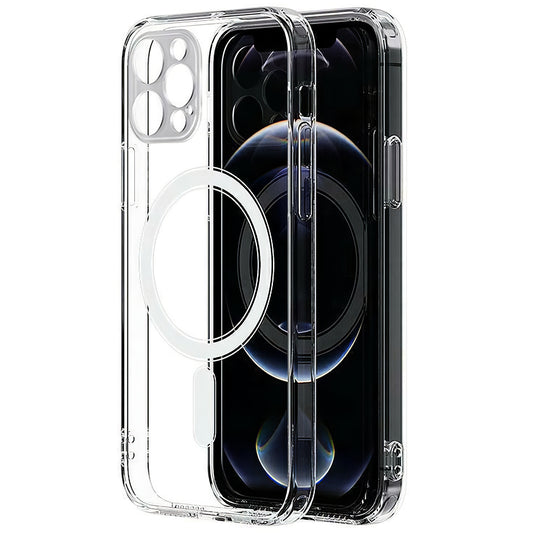 MagSafe-fodral för Apple iPhone 13 Pro, OEM, Magnetisk Stötsäker, Transparent