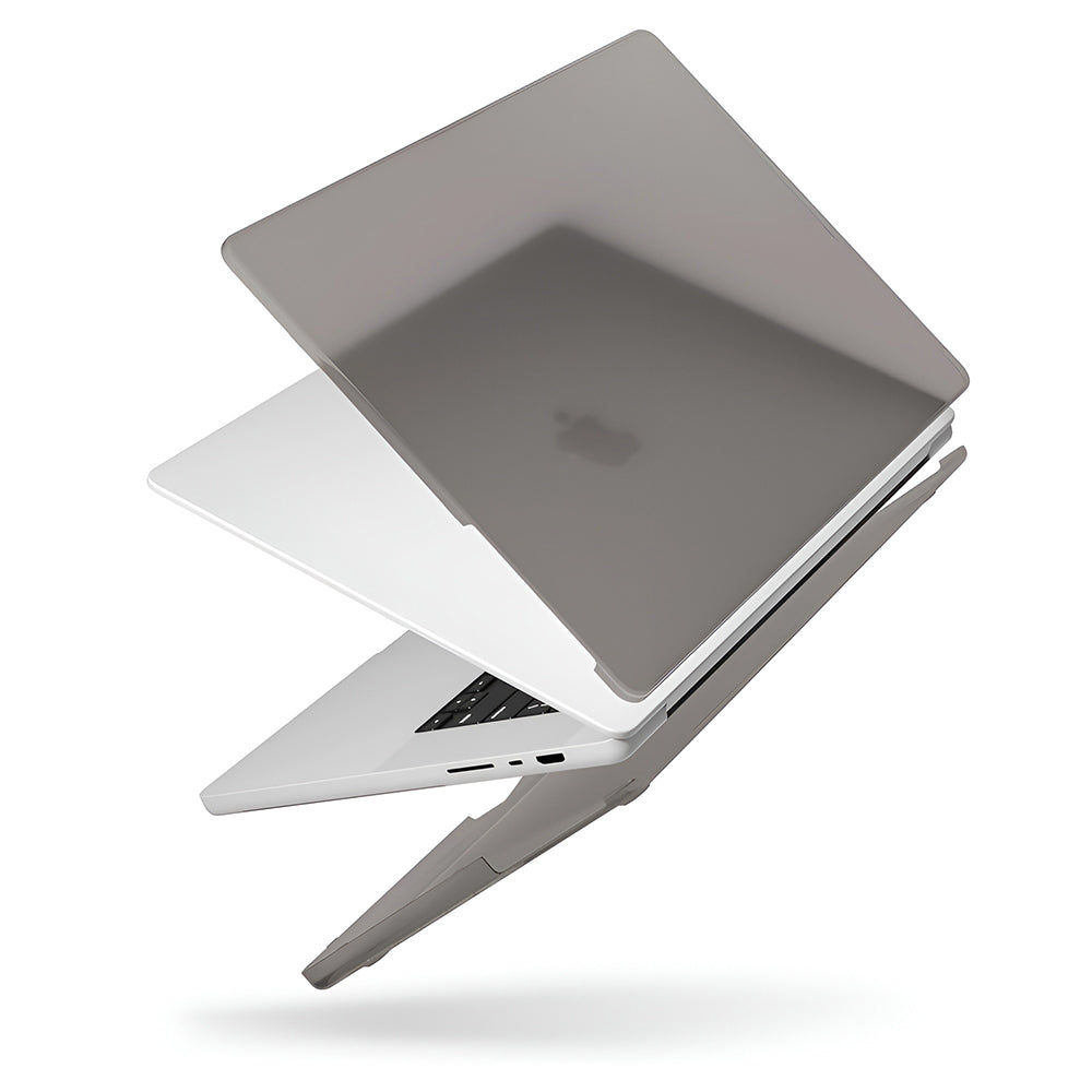 UNIQ Claro-fodral för Apple MacBook Pro 16 tum (2026) / (2024) / (2023) / (2021), Matt grå