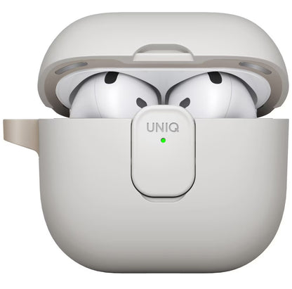UNIQ Clyde fodral för Apple AirPods 4, Grå Beige