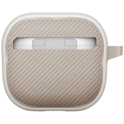 UNIQ Clyde fodral för Apple AirPods 4, Grå Beige