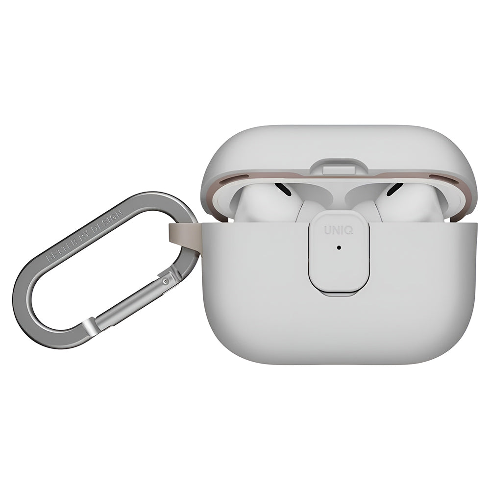 UNIQ Clyde-fodral för Apple AirPods Pro 3, Grå Beige