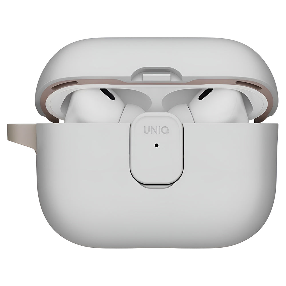 UNIQ Clyde-fodral för Apple AirPods Pro 3, Grå Beige